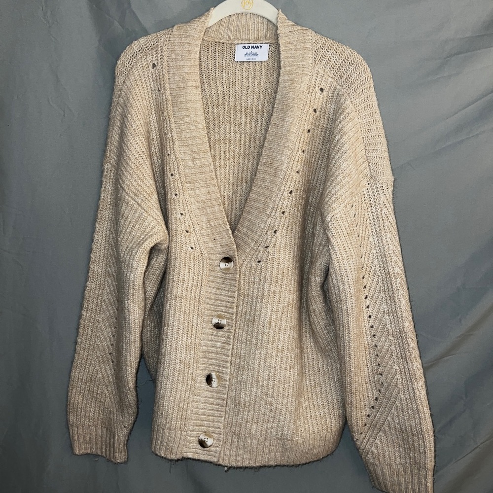 Knit cardigan